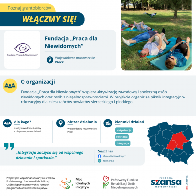 fundacja    praca dla niewidomych   